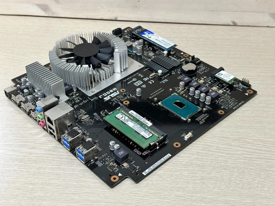 ASUS M80CJ Motherboard with i5-7300HQ CPU GTX 1060 3GB VGA 500GB M.2 DDR4 4GB - Image 3 of 4