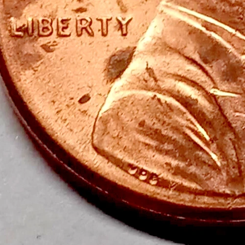 Lincoln 1-Cent Penny, RARE, 2023 VDB/V Circulated Error