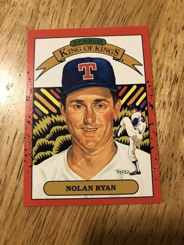 1989 Donruss Nolan Ryan King of Kings Baseballkarte MLB - Bild 5 von 6