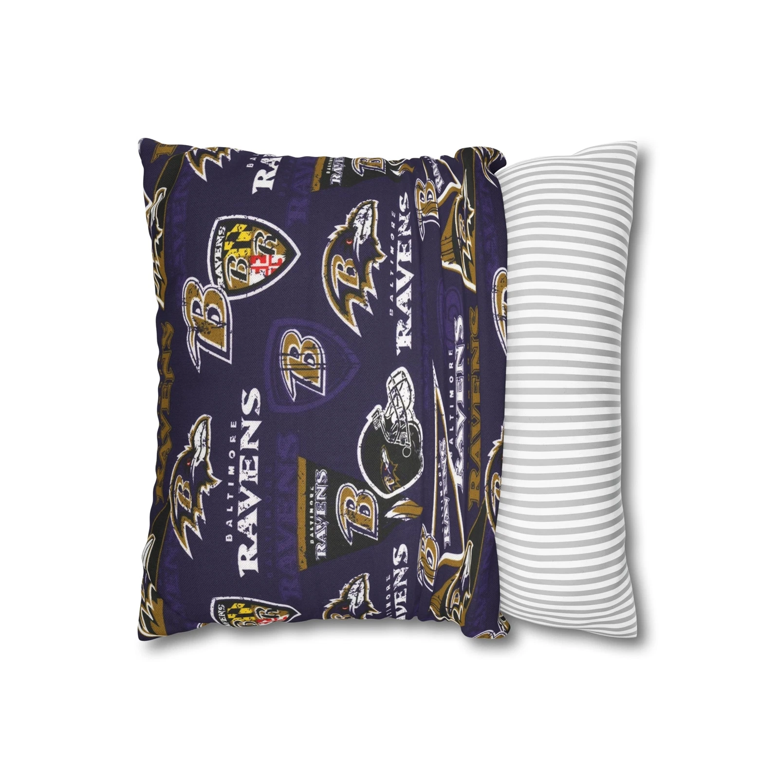 Baltimore Ravens Spun Square Pillowcase