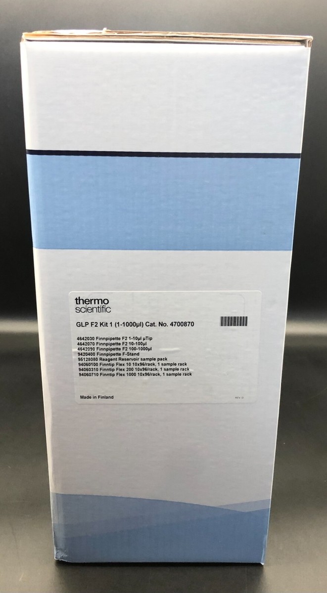 Thermo Finnpipette 4700870 F2 GLP Kit 1 (1-10L 10-100L 100-1000L) Pipette | eBay Thermo Finnpipette 4700870 F2 GLP Kit 1 (1-10L 10-100L 100-1000L) Pipette | eBay