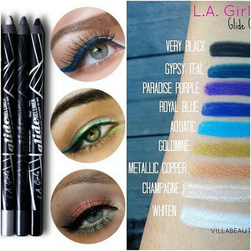 LA GIRL USA GEL GLIDE EYELINER PENCIL MADE IN GERMANY eBay