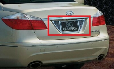 E&G Classics 2009-2012 Hyundai Genesis Ultimate Series Rear Tag Surround