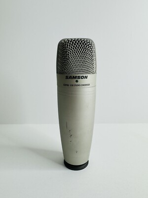 Samson C01U Studio Condenser Professional Microphone Used Tested