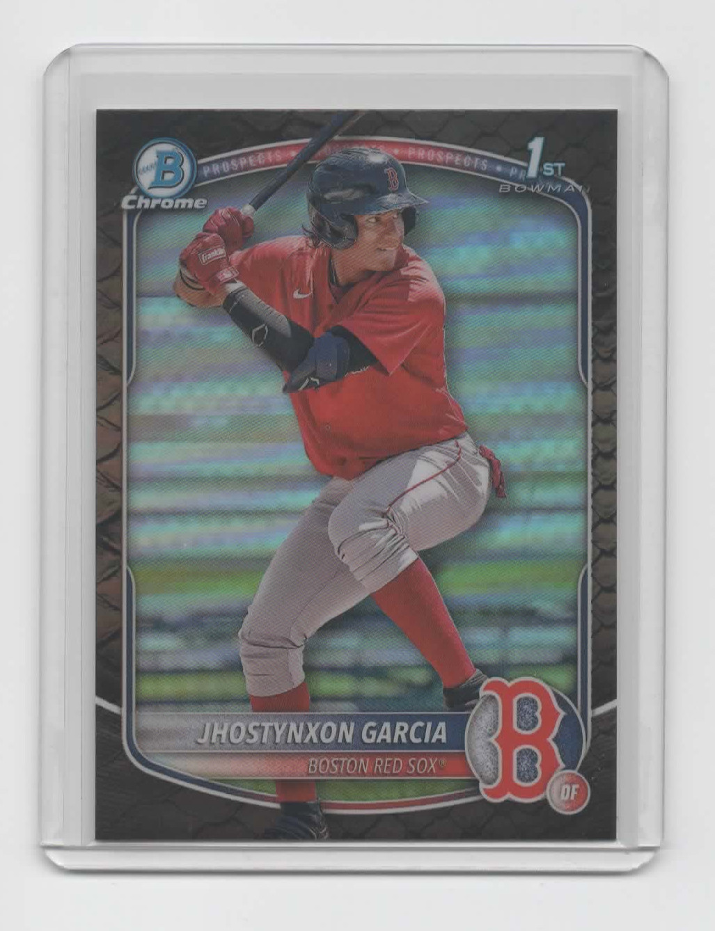 Jhostynxon Garcia 2025 Bowman Chrome Prospects Reptilian Refractor #BCP-43