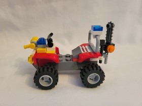 LEGO City #4427  Fire ATV (2012) Complete W Instructions 