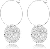 Creolen Ohrringe Damen 14 Karat GoldfüLlung Hypoallergen 30Mm Huggies