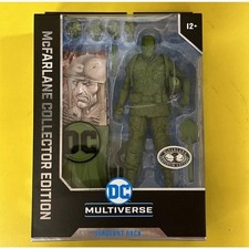 McFarlane Platinum Edition Sergeant Rock Chase DC Multiverse Classics Figure