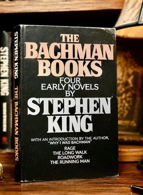Stephen King Bachman Books 1985 HC/DJ BCE (Out of Print) RAGE, Long Walk, +2 NAL