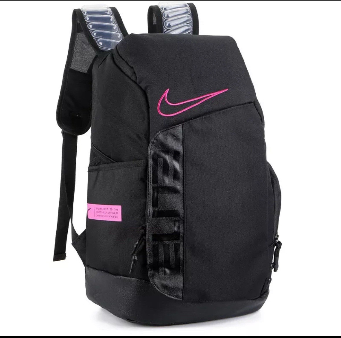 Backpack Mochila Nike Preta E Rosa Nike Elite Pro Breast Cancer