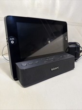 Sony Dream Machine  ICF-CL75iP 7 LCD Screen A...