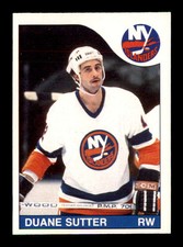 1985 O-Pee-Chee #227 Duane Sutter NM/NM+ X3368907