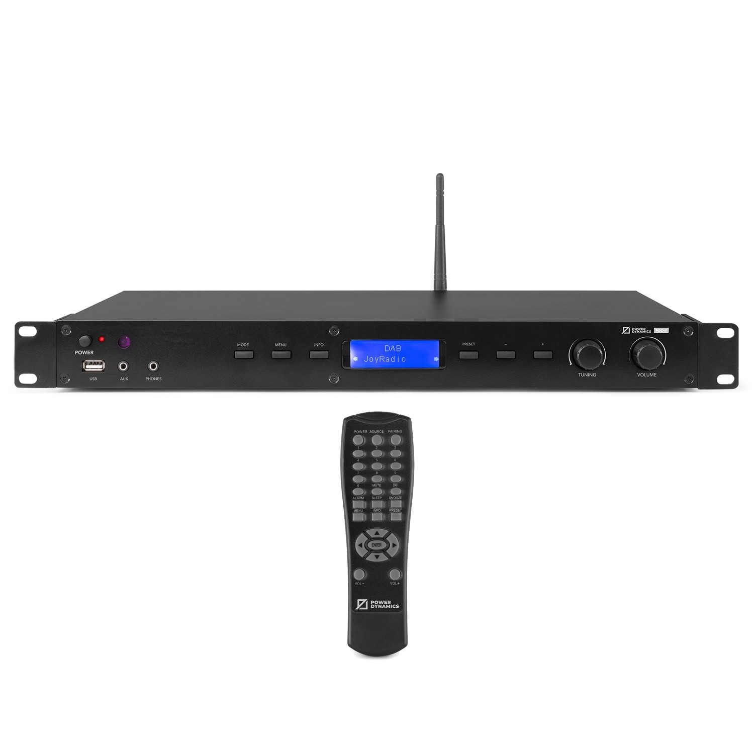 Power Dynamics PDC40 DAB Media Player with USB & Bluetooth Connectivity