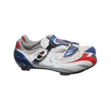 Diadora, Fahrradschuhe, Größe: 42, Weiß/Blau/Rot, Herren #PQJ