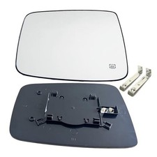 Ram Driver Left Side Heated Mirror Glass Compatible with 2009-2018 Dodge Ram