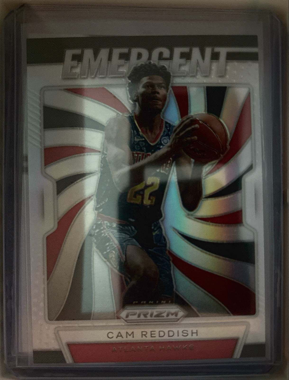 2019-20 Panini Prizm - Emergent Cam Reddish #3 Silver Prizm (RC)