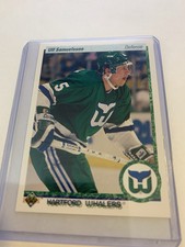 1990-91 Upper Deck #287 Ulf Samuelsson Hartford Whalers