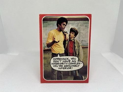 1976 TOPPS WELCOME BACK KOTTER #11--THE SWEAT-HOGS SPEAK