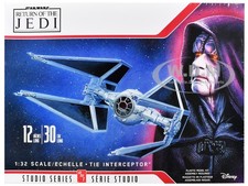 SKILL 2 MODEL KIT TIE INTERCEPTOR "STAR WARS: EPISODE VI" 1/32 BY AMT AMT1539 M