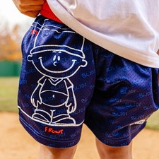 Baseball Lifestyle 101 Backyard Legends Youth Shorts YXL
