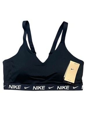 Nike Women's XL Indy Light Support Padded Adjustable Sports Black NWT