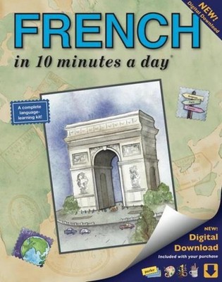 FRENCH in 10 minutes a day - paperback Kershul, Kristine K.