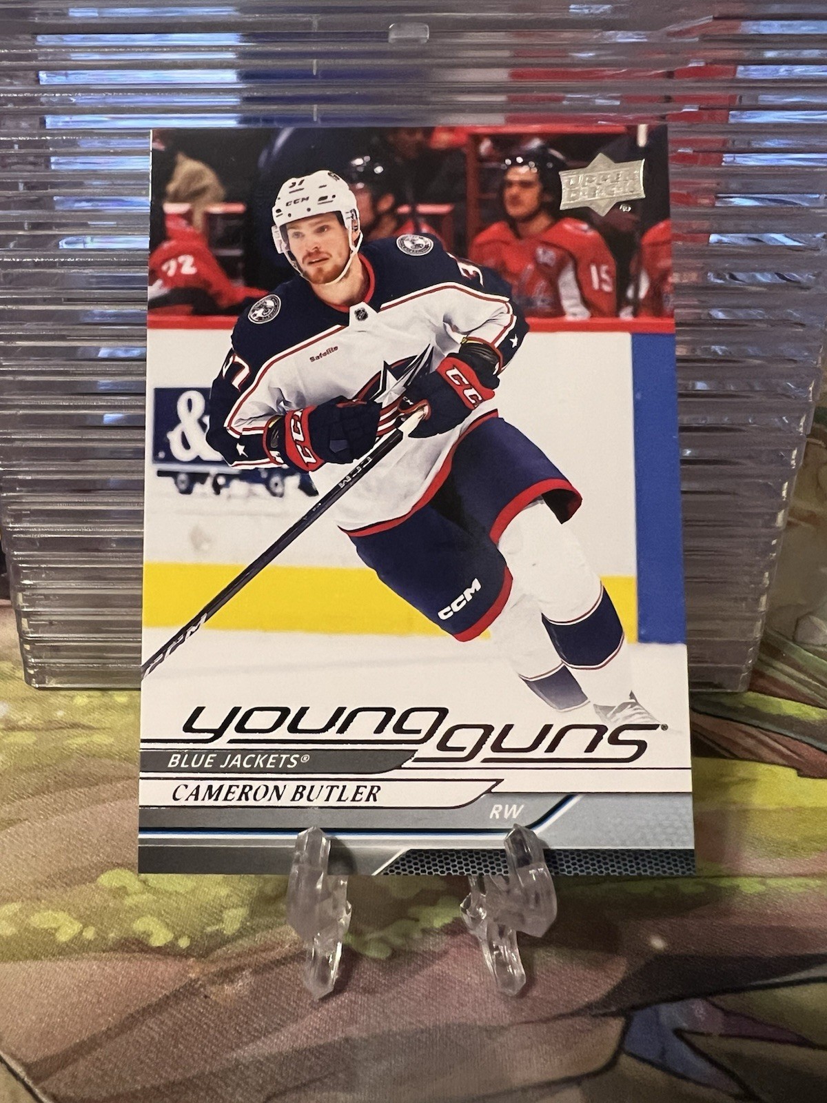 2024-25 Upper Deck Series 2 Young Guns Cameron Butler #455 Rookie RC