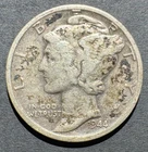1944-D Mercury Dime Circulated - Good Condition