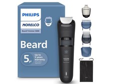 Philips Norelco Beard Trimmer 5000 Series, 100 Waterproof Beard Styler, Precisi