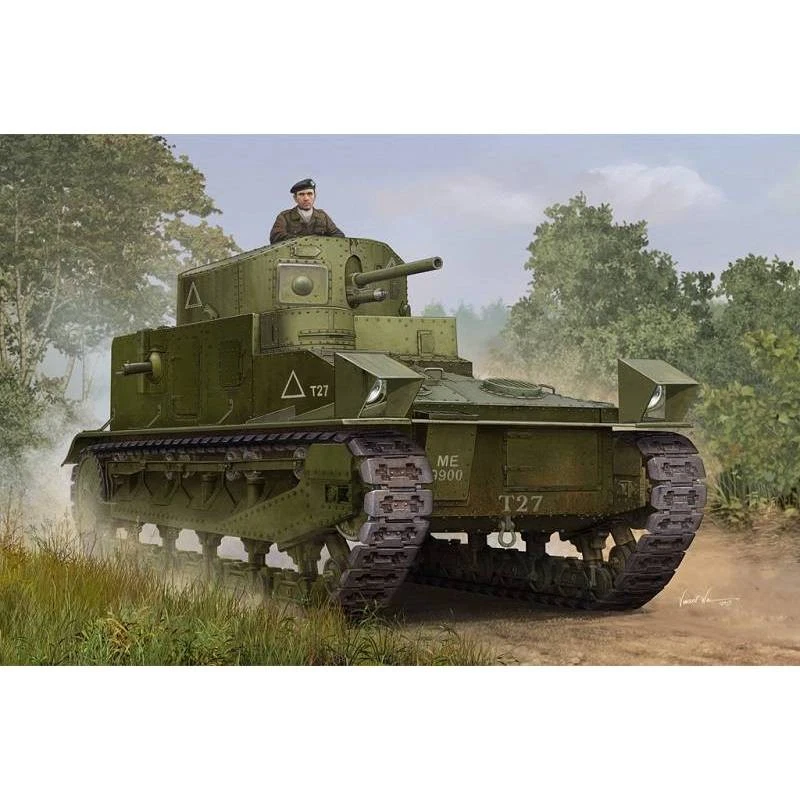 Modellino Char Vickers Medium Tank Mk I HOBBY BOSS 83878 1/35ème Per - Immagine 2 di 4