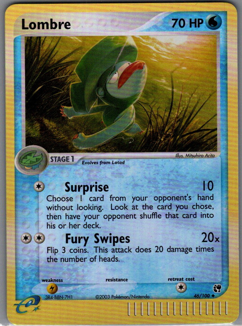 Lombre - Reverse Holo Uncommon Sandstorm 46/100 NM