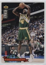 1994 Collector's Choice International German Gold Foil Signature Shawn Kemp 7sw