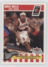 2002-03 Fleer Tradition Banner Season Bonzi Wells #266 0b3