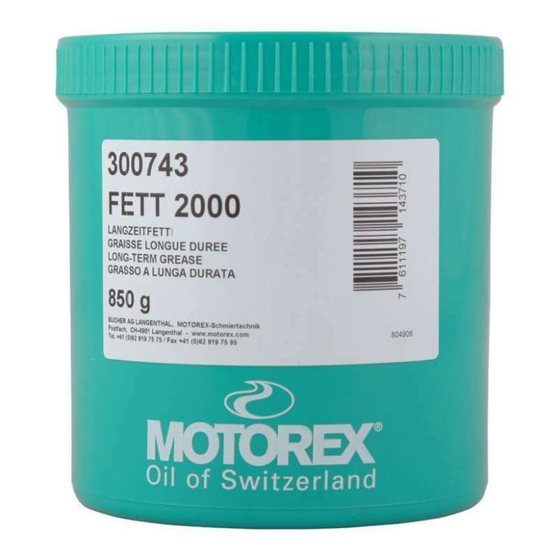Graisse MOTOREX Long Term 2000 formule premium longue durée lubrifiant 850g