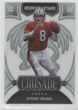 2022 Panini Rookies & Stars Crusade White Prizm /149 Steve Young #CR-27 HOF 00gq