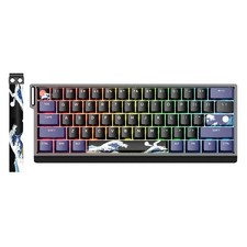 HITIME x XVX 60 Percent Keyboard with Strap, H61 Wired Aluminum Gaming Keybo...