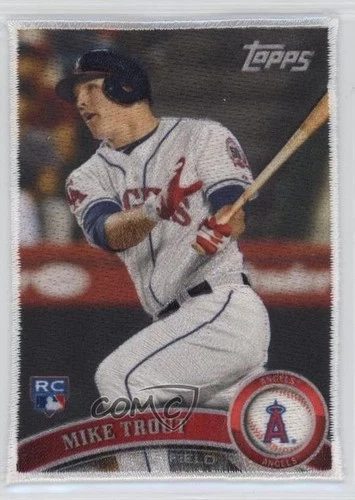 New Listing2021 Topps Iconic Card Manufactured Patch Mike Trout #ICP-MT Patch vs3