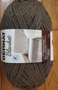 BERNAT Deken 'Big', Gemêleerd Taupe, 300g
