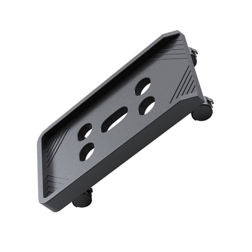 Computer Host Rack Office Mainframe Bracket Cpu Stand with Wheels - 第 1/8 張圖片