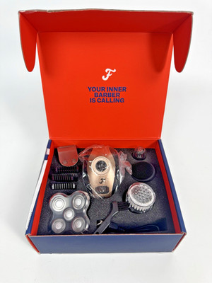 Freebird FlexSeries Electric Head Shaver Bald Men 5-Blade Rotary Wet Dry Kit