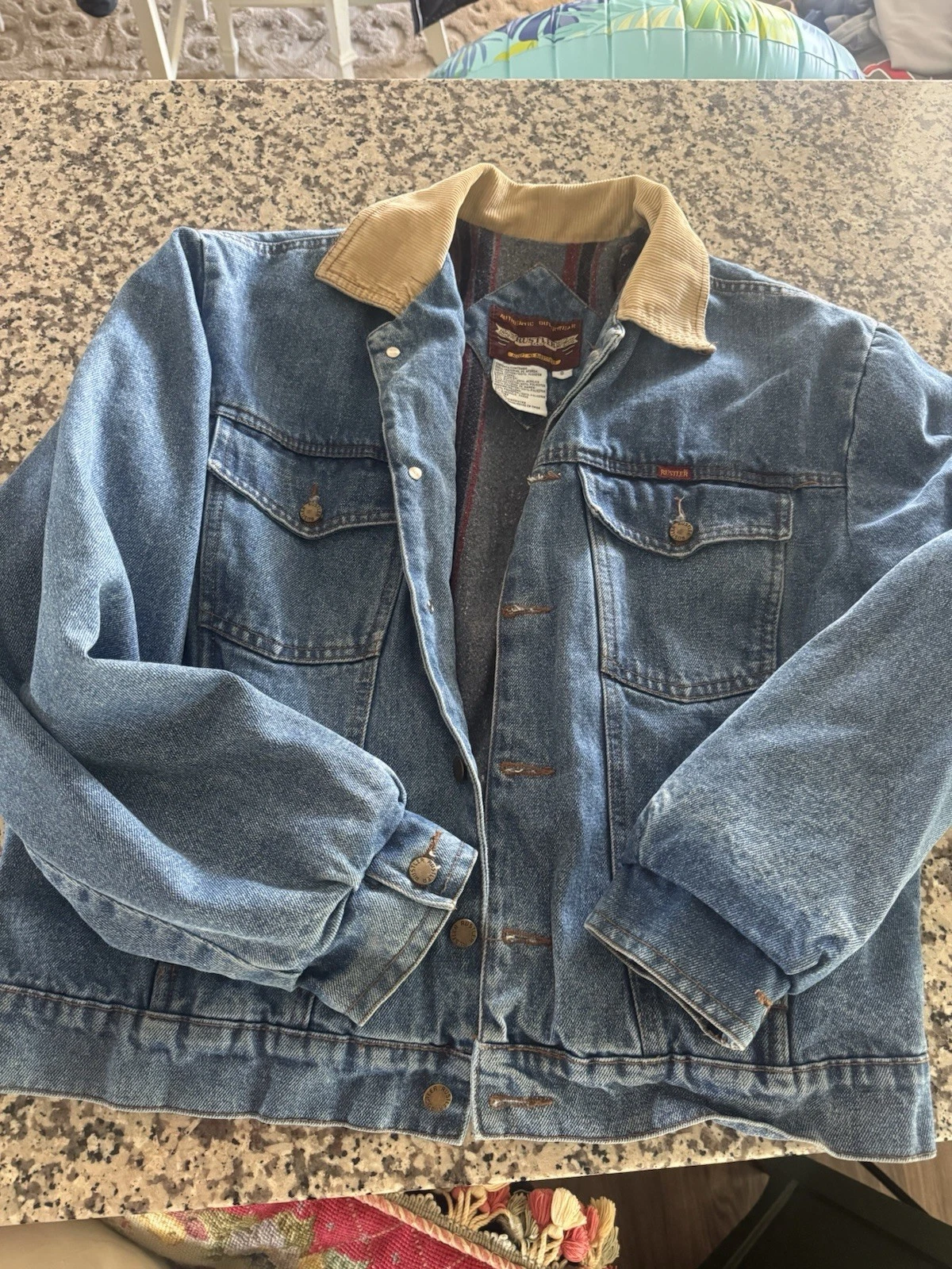Vintage Men’s Rustler Jean Jacket Size Small