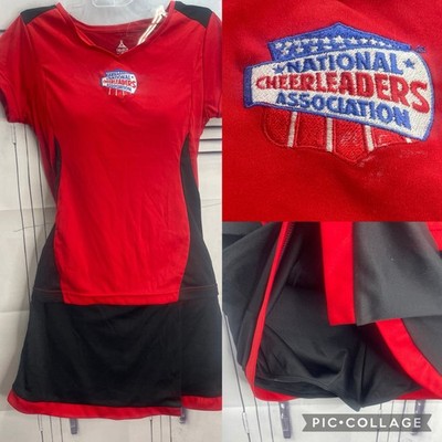 Cheerleading Uniform NCA Staff Cheerleader Adult Med Set