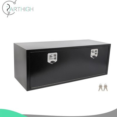 Storage Tool Box 2x Chain + 2x Lock For Truck Home Garage industrial 48''x18''x18''