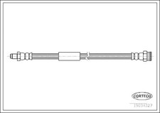 Flexible de frein Fiat CROMA