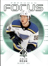 2024 SP Authentic Freshman Focus Green SP RC Zach Dean Buy 3 Get 1 Free