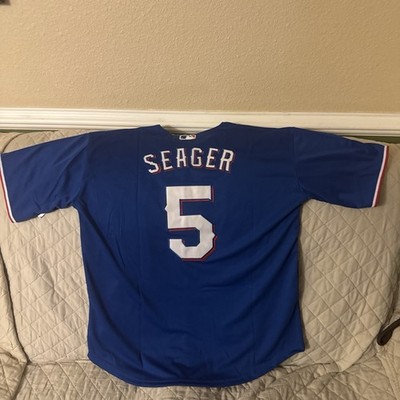 Texas Rangers Blue Seager #5 Jersey Size XLarge | eBay