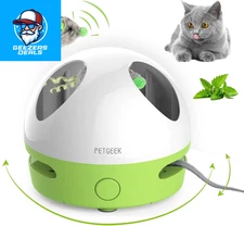 Hidey Mouse Electronic Interactive Cat Toy, Hide Mouse Cat Toy with Squeaky Mous