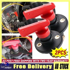 2Pack Disconnect Battery Isolator Cut Off Kill Switch Anti-leakage Car Boat RV