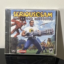 Serious Sam: The Second Encounter (PC, 2001) CD Computer Game NEW SEALED Mature