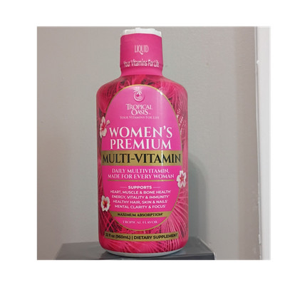Tropical Oasis Liquid Multivitamin for Women Tropical Flavor 32 fl oz